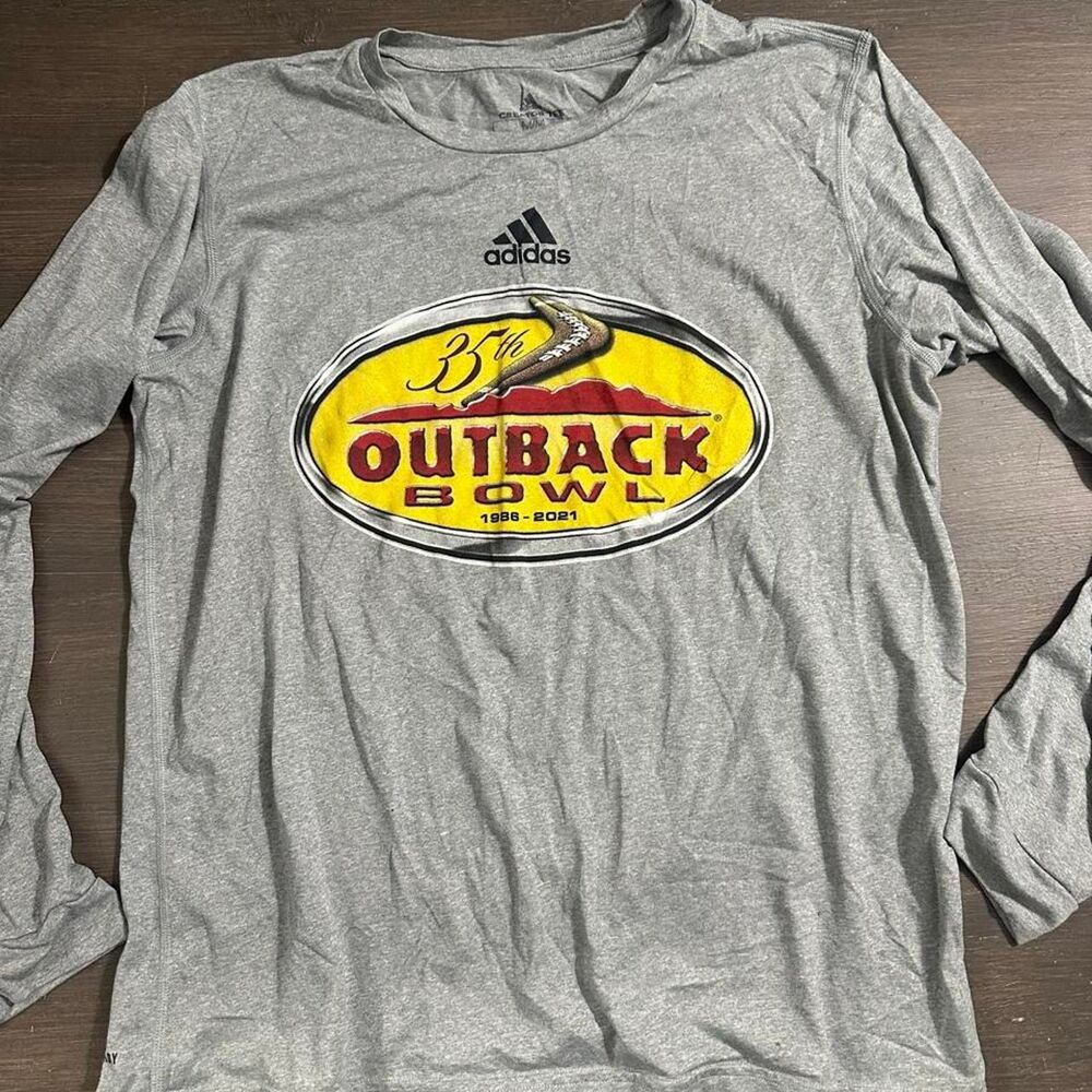 Adidas Men's Grey Shirt